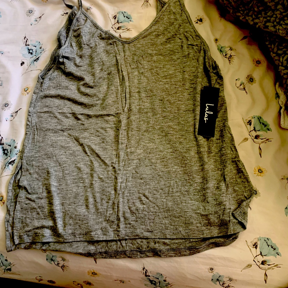 Gray top